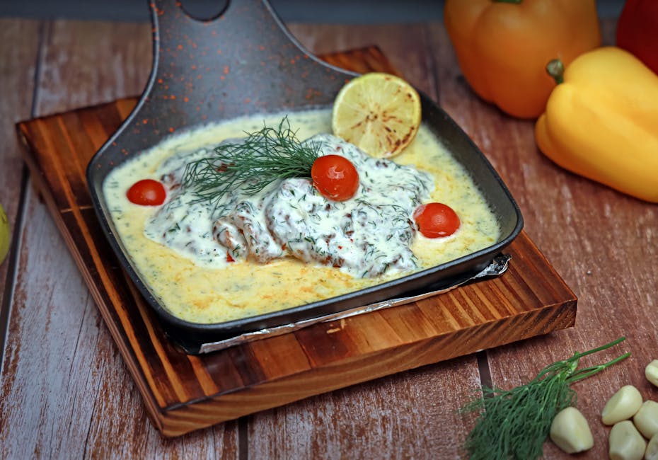 Moroccan Salmon with Garlic Mayonnaise is Common in Southern Spain
