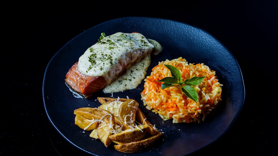 Moroccan Salmon with Garlic Mayonnaise is Common in Southern Spain